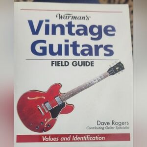 WARMANS VINTAGE GUITARS FIELD GUIDE POCKET BOOK
